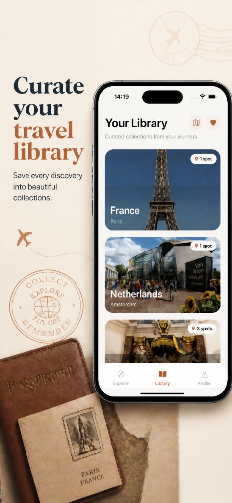 Map your world — see every spot you've uncovered on one map